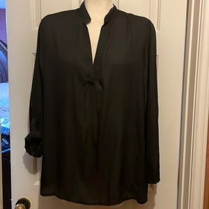 Zanzea Collection Black Sheer Blouse